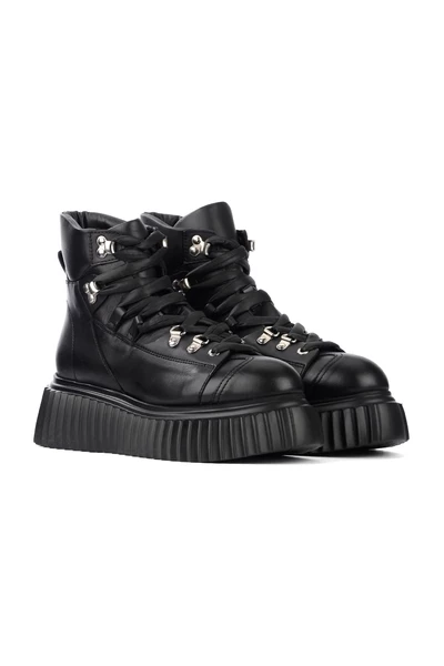 AGL Laarzen Lace-up Boots Black 4 AGL Laarzen Lace-up Boots Black - Afbeelding 2