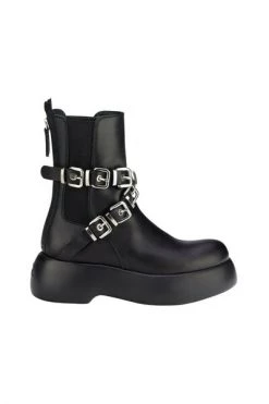 AGL Laarzen Boots With Silver Decoration Black -AGL Verkoopwinkel 0550e0e9973db25d745fd0043f19da38