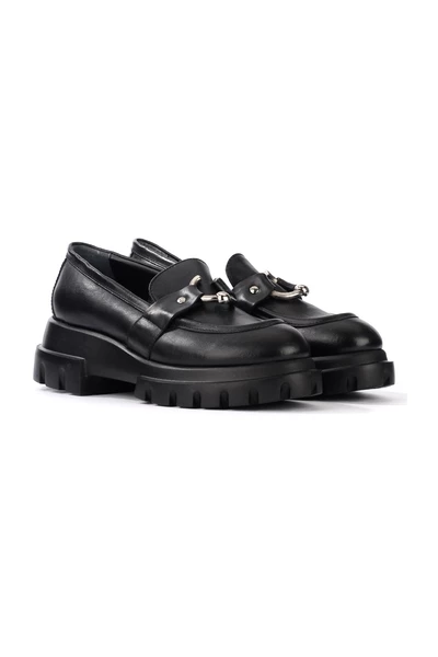 AGL Loafers Black 5 AGL Loafers Black - Afbeelding 3