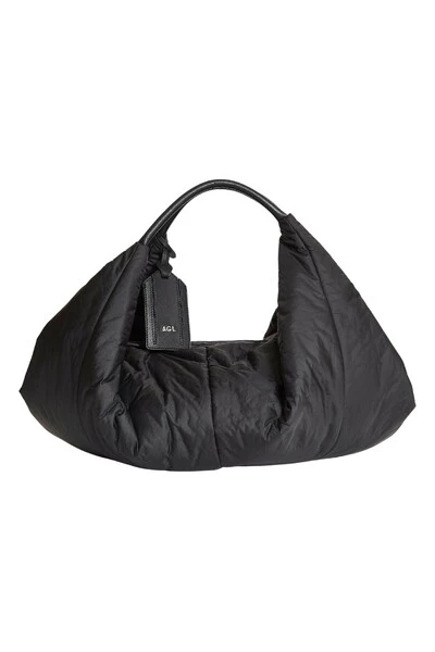AGL Shoppers Borsa Sakky Black 4 AGL Shoppers Borsa Sakky Black - Afbeelding 2