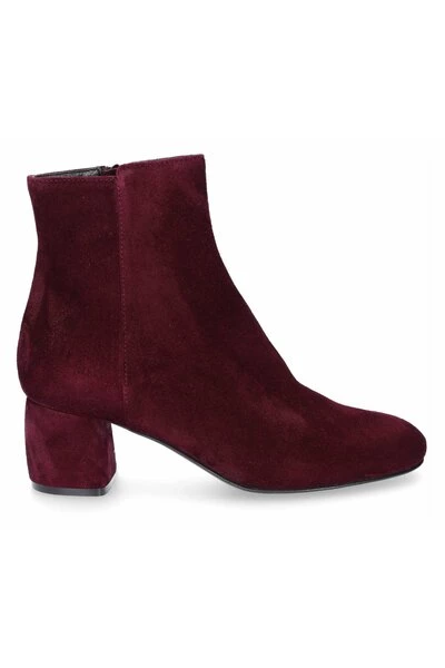 AGL Enkellaarsjes Heeled Boots Red 3 AGL Enkellaarsjes Heeled Boots Red