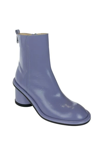 AGL Enkellaarsjes Heeled Boots Blue 3 AGL Enkellaarsjes Heeled Boots Blue