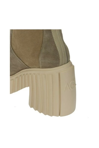 AGL Enkellaarsjes Heeled Boots Beige 3 AGL Enkellaarsjes Heeled Boots Beige