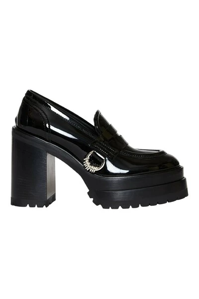 AGL Pumps Loafers Black 3 AGL Pumps Loafers Black