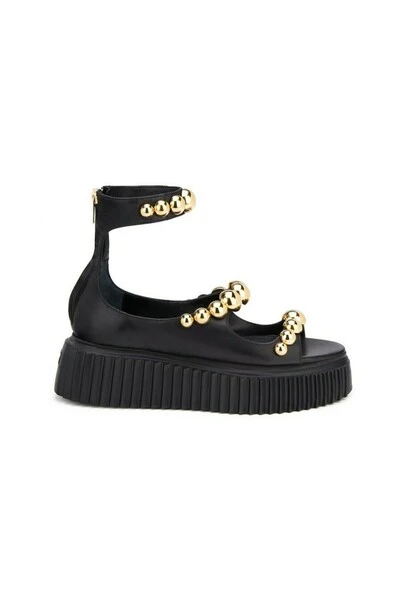 AGL Sandalen Sandals On The Platform Black 6 AGL Sandalen Sandals On The Platform Black - Afbeelding 4