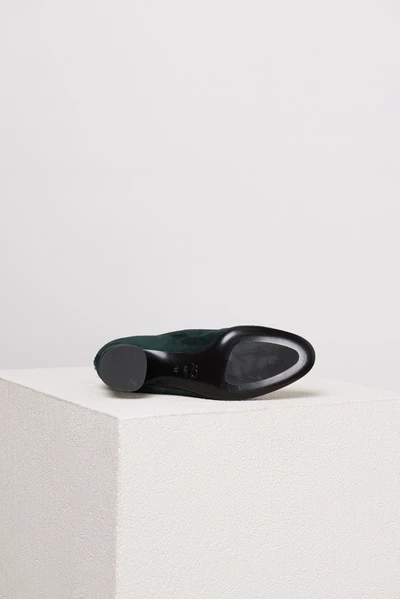Enkellaarsjes AGL Olga Bootie Velour Sherwood Green 6 Enkellaarsjes AGL Olga Bootie Velour Sherwood Green - Afbeelding 4