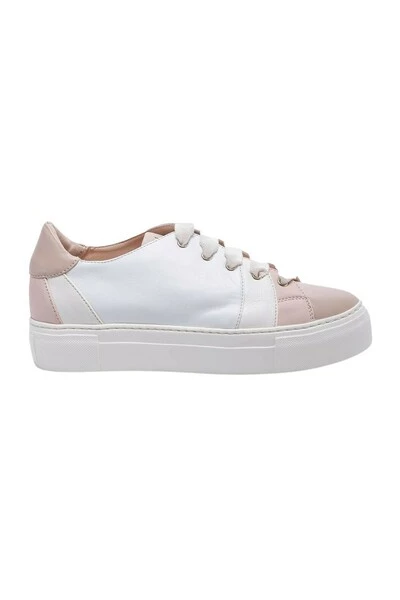 AGL Flat Leather Sneakers White 3 AGL Flat Leather Sneakers White