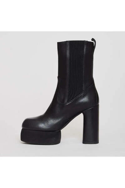 AGL Enkellaarsjes Heeled Boots Black 3 AGL Enkellaarsjes Heeled Boots Black
