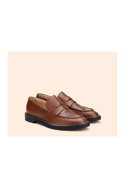 AGL Loafers SIRENA Shoes Brown 4 AGL Loafers SIRENA Shoes Brown - Afbeelding 2