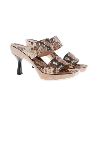 AGL Sandalen Leather -opened Mules Beige 5 AGL Sandalen Leather -opened Mules Beige - Afbeelding 3