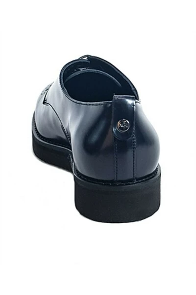 AGL Veterschoenen Patent Leather Shoe Blue 4 AGL Veterschoenen Patent Leather Shoe Blue - Afbeelding 2