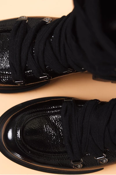 Laarzen AGL LOWBOOT VOLCAN-OLE NERO-NERO Black 3 Laarzen AGL LOWBOOT VOLCAN-OLE NERO-NERO Black