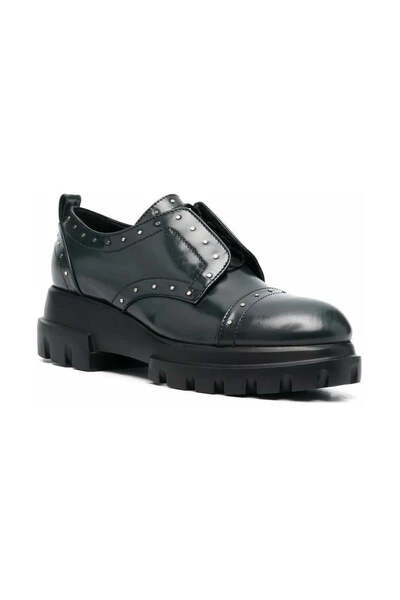 Veterschoenen AGL MYRTHA SHOES Black 5 Veterschoenen AGL MYRTHA SHOES Black - Afbeelding 3