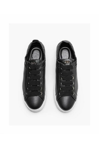 AGL Sneakers In Flexible Elastic Black 3 AGL Sneakers In Flexible Elastic Black