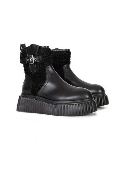 AGL Enkellaarsjes Boots Black 4 AGL Enkellaarsjes Boots Black - Afbeelding 2