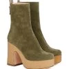 AGL Enkellaarsjes Heeled Boots Green 1 AGL Enkellaarsjes Heeled Boots Green -AGL Verkoopwinkel 9ac3611899c2f4b78613b44ea974e54d