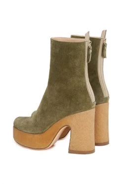 AGL Enkellaarsjes Heeled Boots Green 11 AGL Enkellaarsjes Heeled Boots Green -AGL Verkoopwinkel 9f674eb04c5509e15ca1c4067f55e538