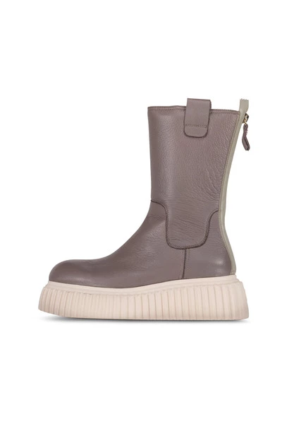 AGL Enkellaarsjes Ankle Boots Beige 3 AGL Enkellaarsjes Ankle Boots Beige