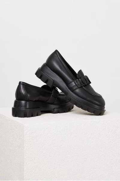Loafers AGL Celeste Mocasin Softy-Sole Nero-Nero Black 4 Loafers AGL Celeste Mocasin Softy-Sole Nero-Nero Black - Afbeelding 2