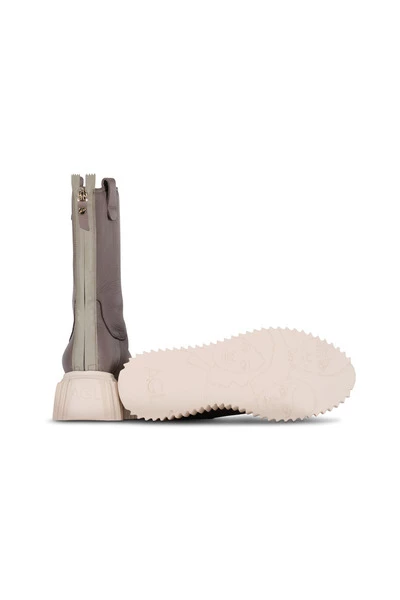 AGL Enkellaarsjes Ankle Boots Beige 4 AGL Enkellaarsjes Ankle Boots Beige - Afbeelding 2