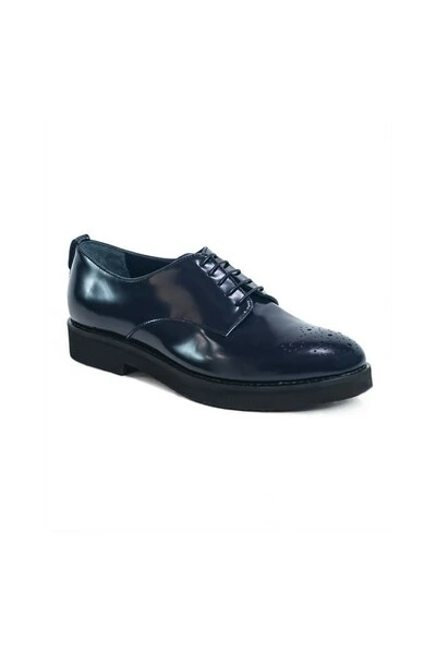 AGL Veterschoenen Patent Leather Shoe Blue 5 AGL Veterschoenen Patent Leather Shoe Blue - Afbeelding 3