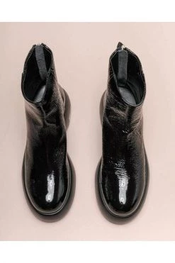 AGL Enkellaarsjes Boots In Rounded End Black 6 AGL Enkellaarsjes Boots In Rounded End Black -AGL Verkoopwinkel c138b421fc26f4302cca9eb86204dcc3