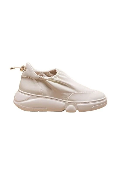 AGL Nappa Style Leather Sneakers White 5 AGL Nappa Style Leather Sneakers White - Afbeelding 3