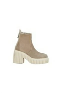 AGL Enkellaarsjes Tiggy Warm Booties Beige