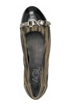 Ballerina's AGL MONIKA SHOES Gray -AGL Verkoopwinkel c92276fbc503b7213a1e154e99ecd058