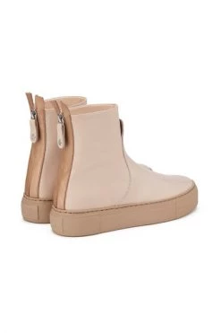 Enkellaarsjes AGL SNEAKER SMOOTH-VANANDA BEIGE Pink -AGL Verkoopwinkel d25f3420f0cc7f3d8e91ff591fcb7272