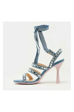 AGL Sandalen Sandal Jeans And Heel Stones Blue