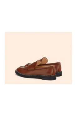 AGL Loafers SIRENA Shoes Brown