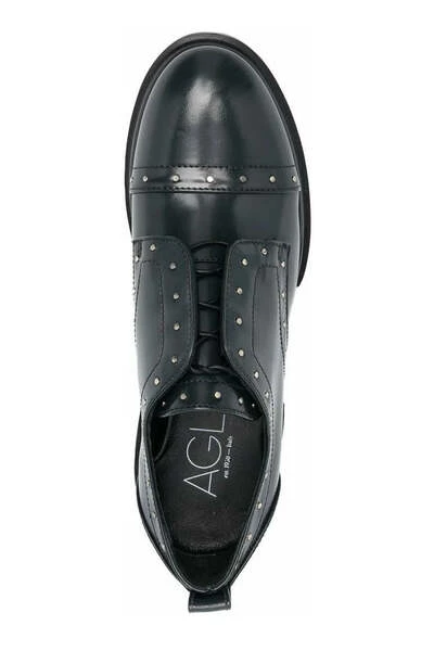 Veterschoenen AGL MYRTHA SHOES Black 4 Veterschoenen AGL MYRTHA SHOES Black - Afbeelding 2