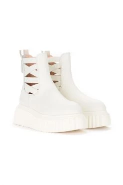 AGL Enkellaarsjes Ankle Boots White 9 AGL Enkellaarsjes Ankle Boots White -AGL Verkoopwinkel da535e370b94730d836d00e40510eb32