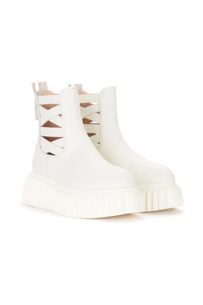 AGL Enkellaarsjes Ankle Boots White 5 AGL Enkellaarsjes Ankle Boots White - Afbeelding 3