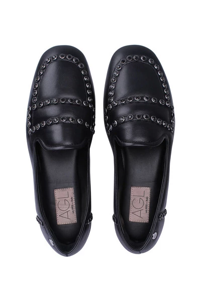 AGL Loafers Black 5 AGL Loafers Black - Afbeelding 3