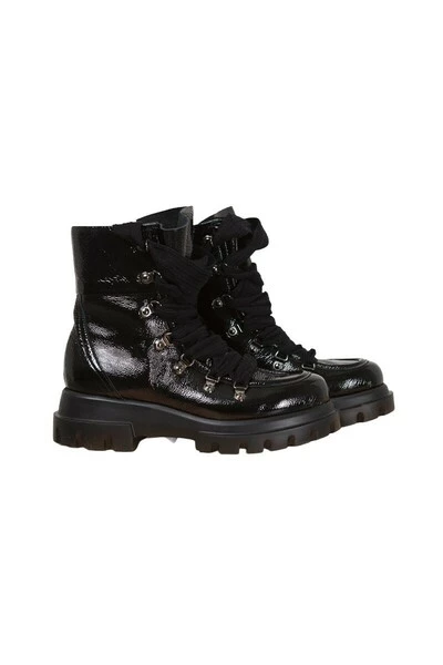 Laarzen AGL LOWBOOT VOLCAN-OLE NERO-NERO Black 4 Laarzen AGL LOWBOOT VOLCAN-OLE NERO-NERO Black - Afbeelding 2