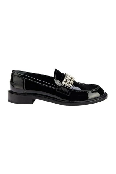 AGL Loafers Lacquered Moccasins Black 7 AGL Loafers Lacquered Moccasins Black - Afbeelding 5