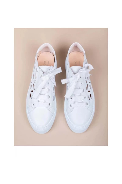 AGL Veterschoenen Laced Shoes White 4 AGL Veterschoenen Laced Shoes White - Afbeelding 2